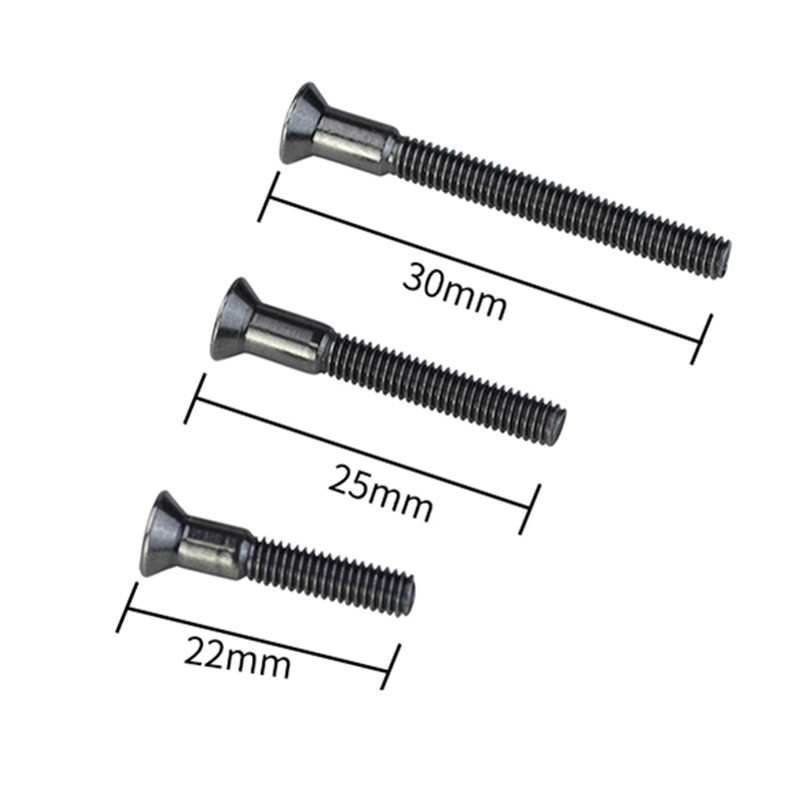 XINJUN M4 25mm Steel Handle Flat Head Screws Decorative