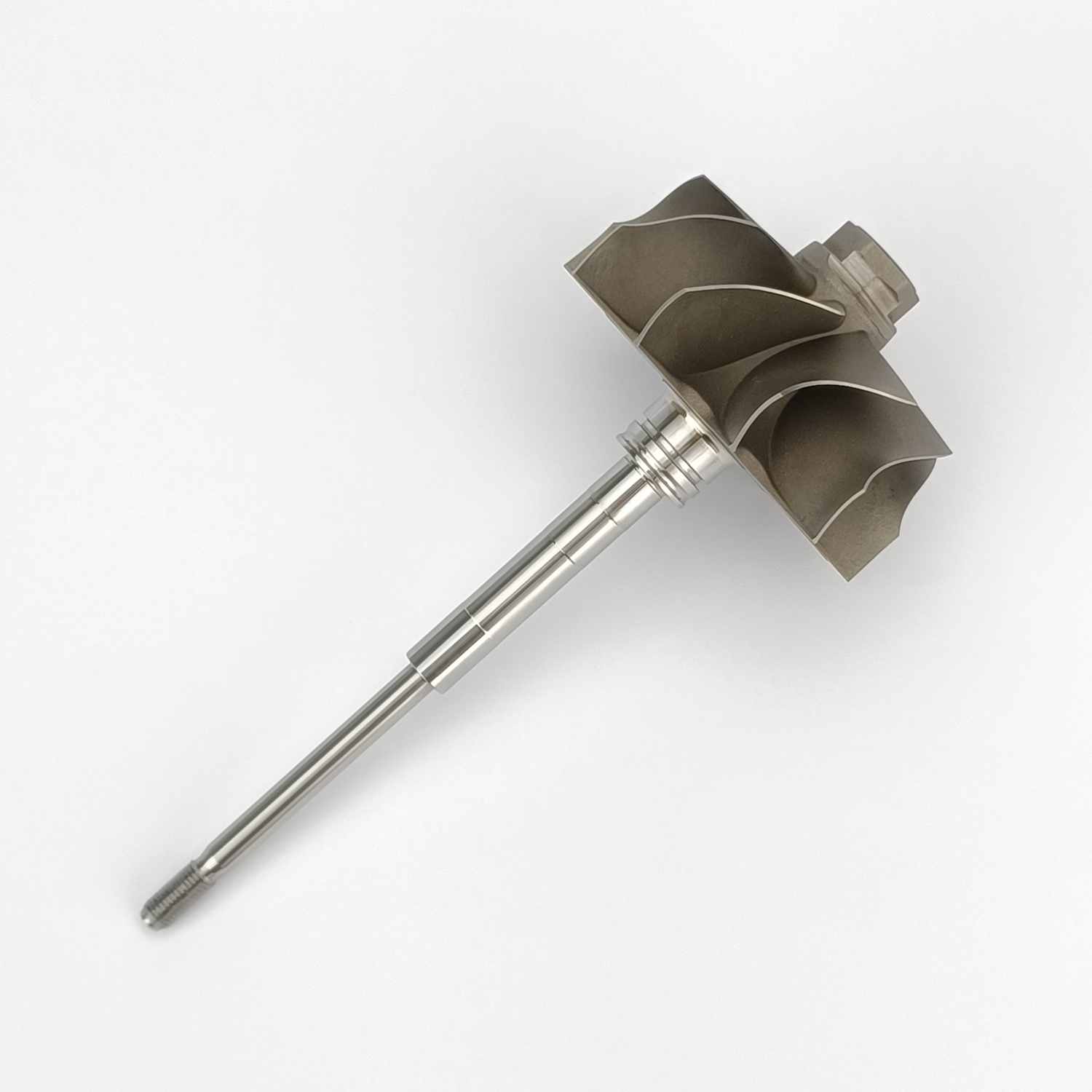 MS-TECH Turbo GTP38R Upgrade Turbine Wheel Shaft 445604-0614 For 739619-5004 Ind76.2mm Exd 67.7mm Blades 10