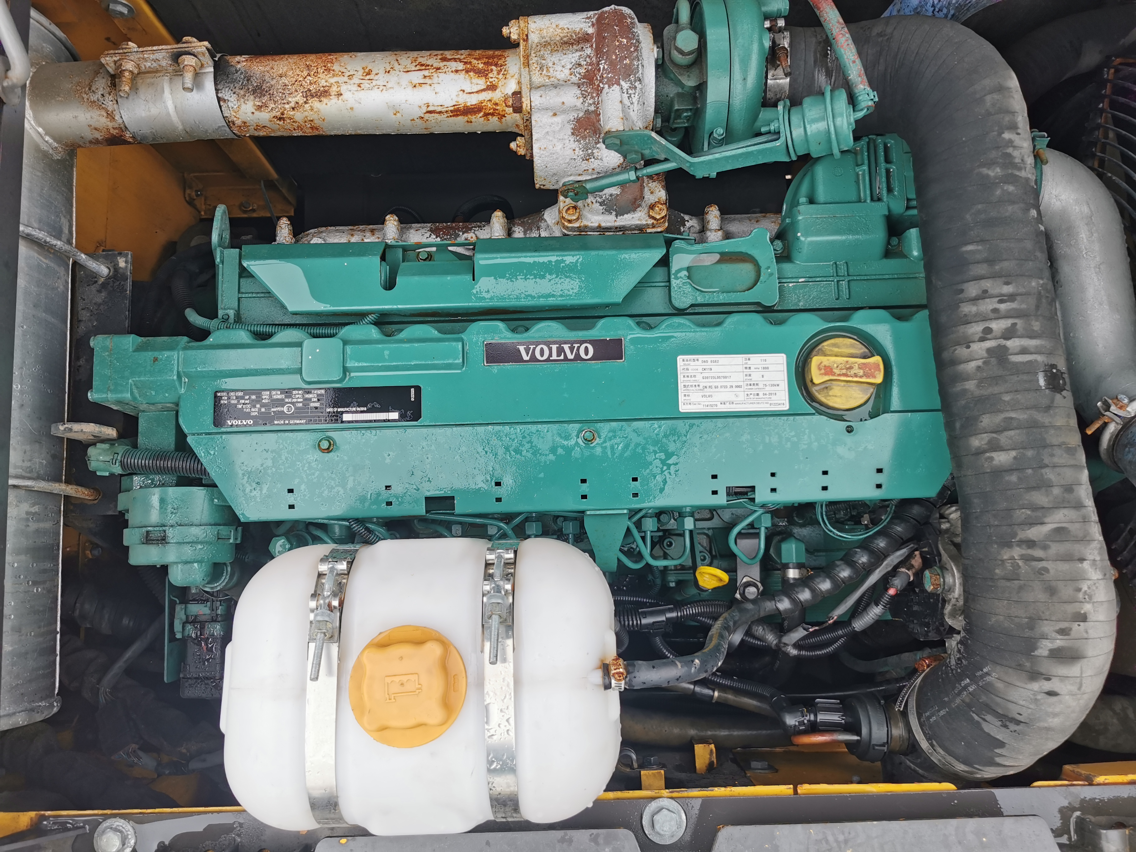 20TON Used Volvo EC200DL Crawler Excavator with Low Working Hours in Good Condition