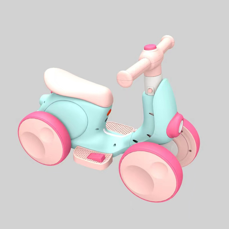 Kids Baby 6V Electric Nbalance Car with Bubble and Music Lighting Max Loading 30kg