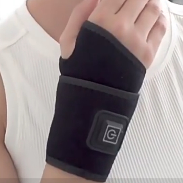 Weightlifting Heated Wrist Band 5v Battery Protect for Right Hand
