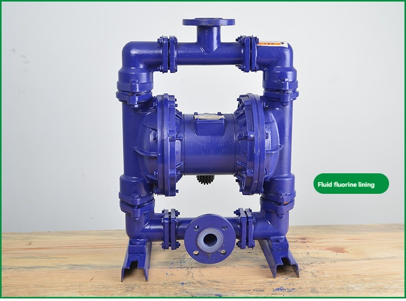 Steel Fluoroplastic Lined Pneumatic Diaphragm Pump for Chemical industry