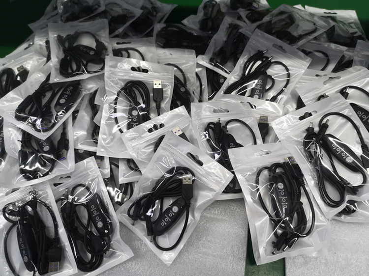 Low Voltage Usb Dc Cable 13cm Straight Angle Usb Power Switch Cable