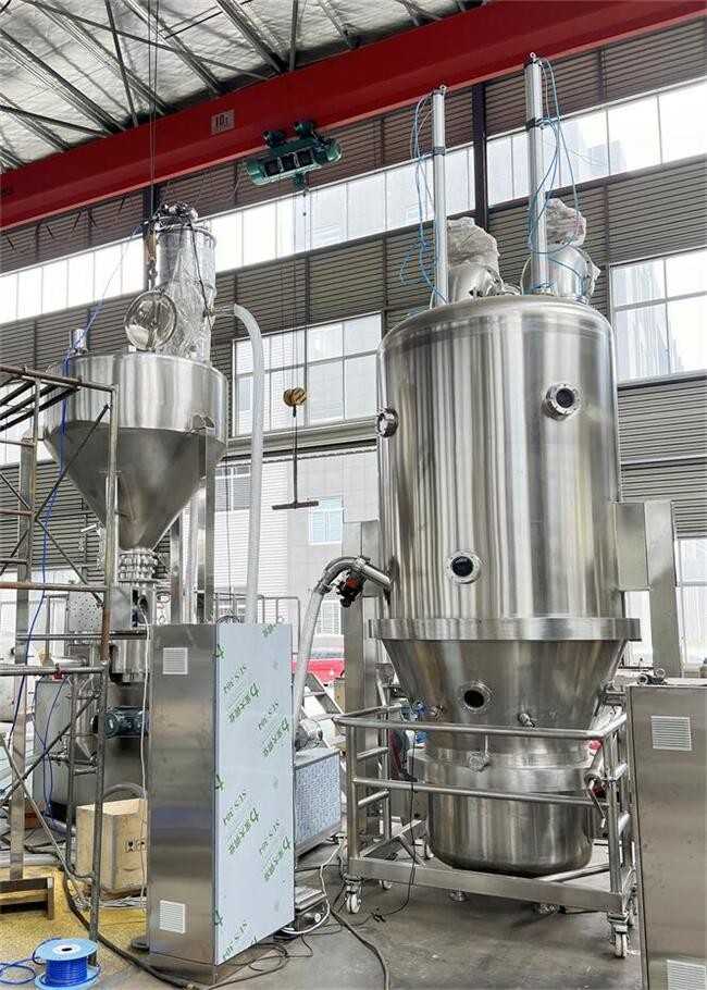 316L Stainless Steel Pill Powder Granule Fluid Bed Dryer Pharmaceutical