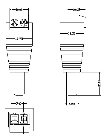 Plug-in Terminal Block PTB 13V-M