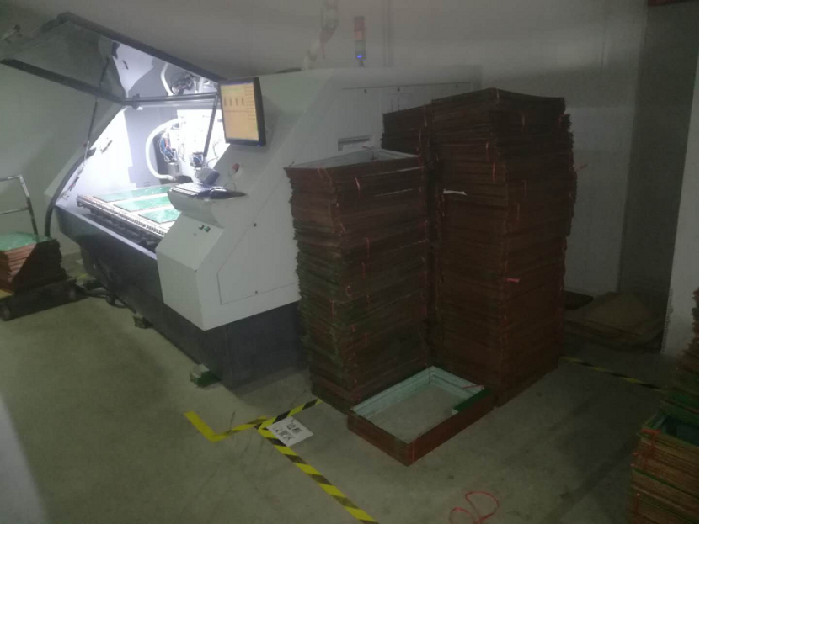High Speed Printed Circuit Board Router Machine 4 Head 60K RPM Westwind Spindle