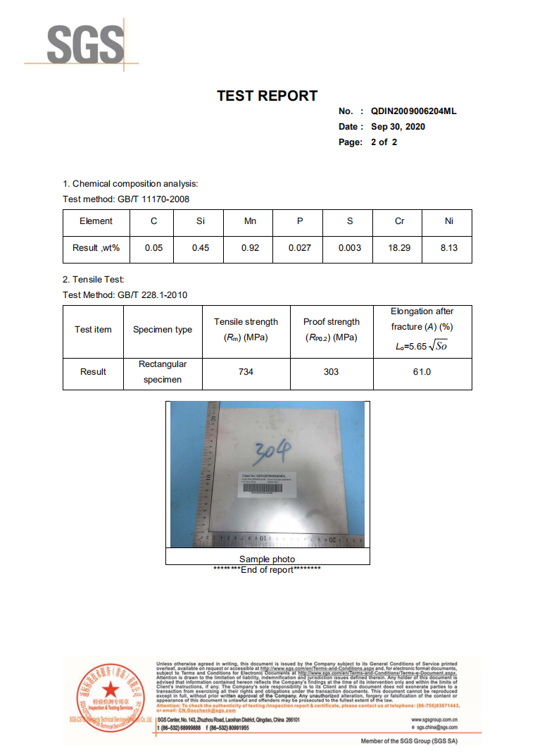 High Pressure 1.5mm Alloy Steel Sheet Nickel 200 201 Metal Plate