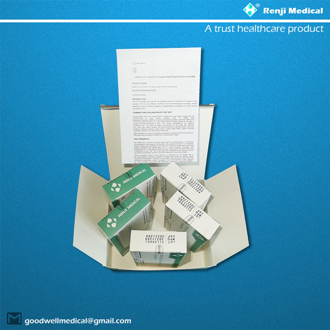 EO Sterlize Rapid COVID 19 Testing Kit , Quick Test For Covid 2-30C Storage