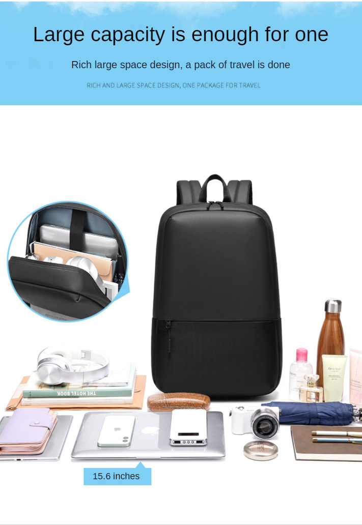 18 Liters Waterproof Outdoor Modern Laptop Backpack 29x13x48cm