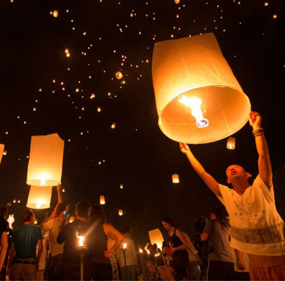 Large Sky Light, Sewing article, Fireproof lights；86*47cm*3cm; 95*55*37cm ; 120*65*38cm Oval, heart-shaped, cylind