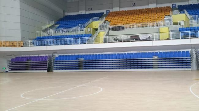 Floor Mounted Seat Easy-to-Install Folding Bleacher Seats for Aisle 1000mm