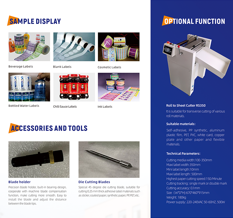 VR350 Auto Rotary Feeding and Laminating Die Cutting Machine with DELTA PLC Control
