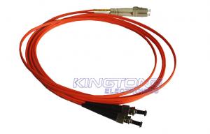 Buy cheap SC to LC Multimode Optical Fiber Patch Cord for Optical Transmitter product