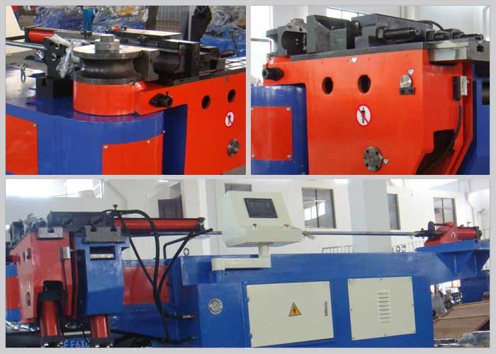 Automobile Exhaust Pipe Bending Machine , 220v / 380v 7.5KW Mandrel Bending Machine