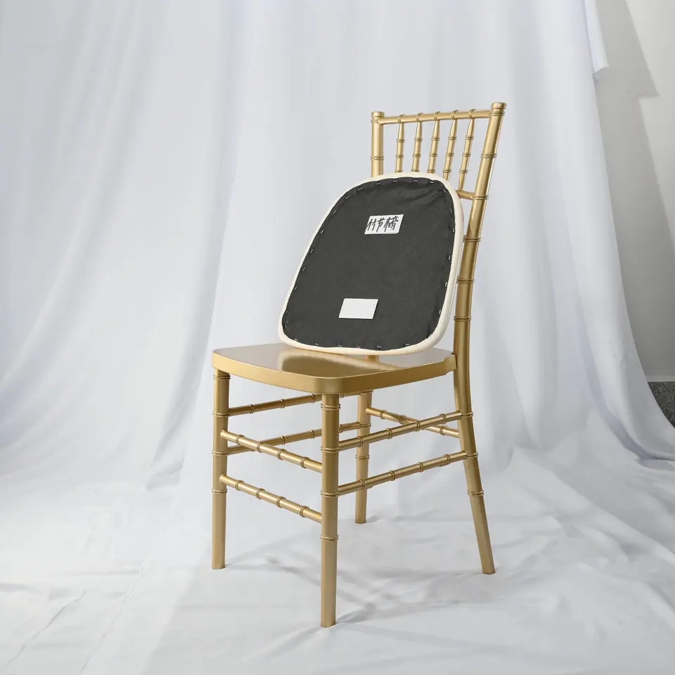 White Plastic Chiavari Chairs Modern Banquet Chairs Hotel Furniture