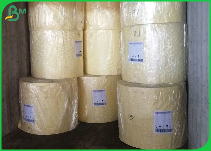 Jumbo Rolls 70gsm 120gsm Strong Quality Natural White Craft Paper For Paper Bags