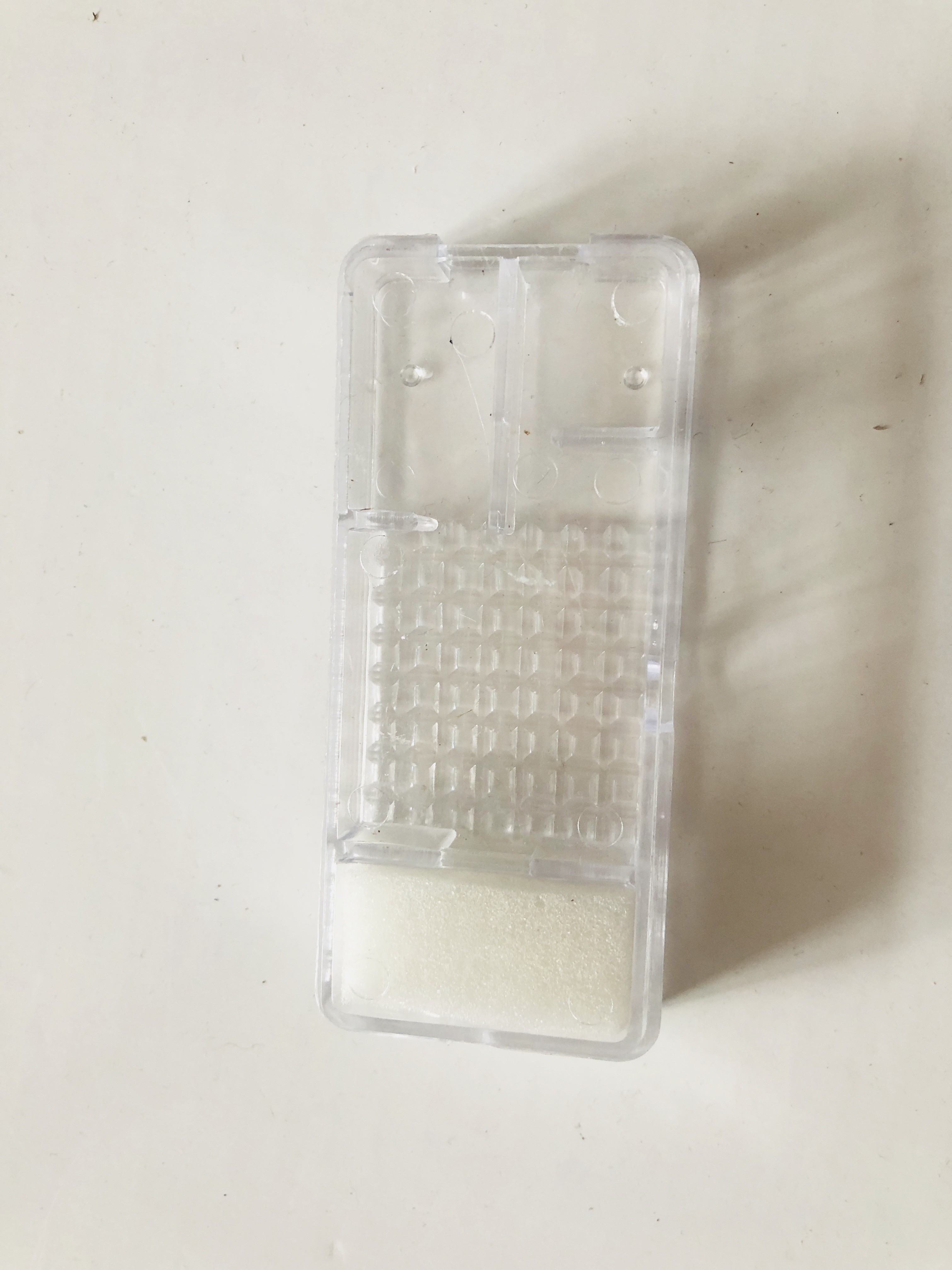 Transparent Clear Queen Bee Cage With Foam Queen Introduction Cage for Beekeeping
