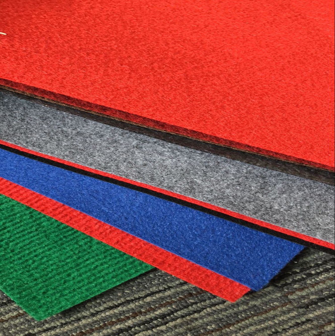 Exhibition carpet Disposable carpet Polyester material roll