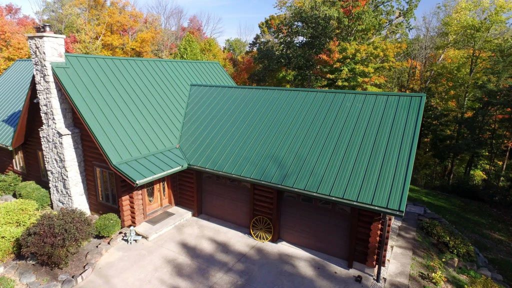 PVDF 40-years Metal Roof RAL6005 PPGL AZ150 0.60 Chromadek IBR Matt Textured Steel Sheet Z275 PPGI