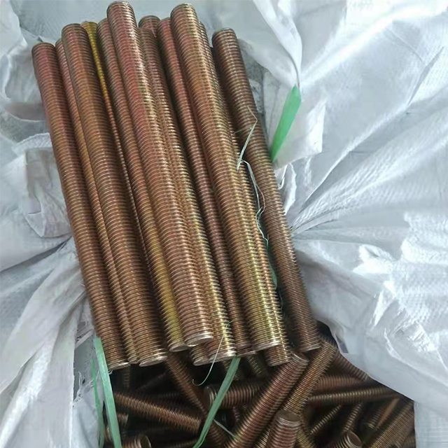 OEM Customized M8 M10 M12*500mm 1000mm 2000mm 3000mm Galvanized Trapezoidal Threaded Rod