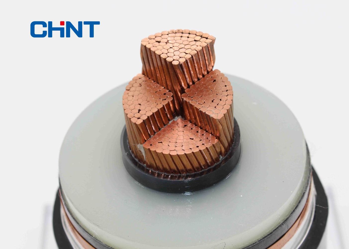 Compacted Round Conductor XLPE Power Cable Corrugated Aluminum PVC Sheathed