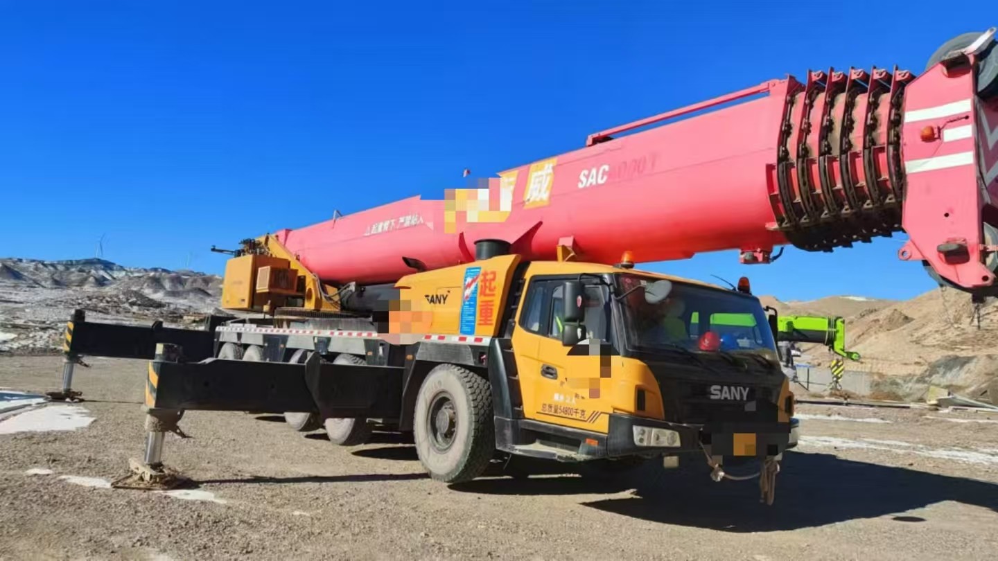 2019 Model SANY SAC2200T 220 Ton Mobile Crane Used With Two Hooks