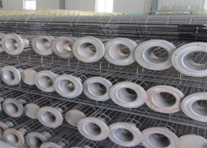 Assembled Injection Molded Filter Bag Cage Including Cap Collar And Venturi