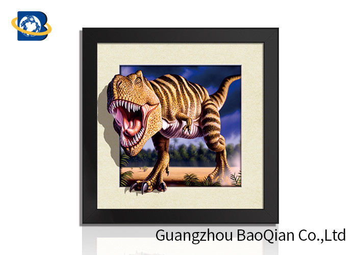 40x40cm Customised Decorative Pictures 3D Lenticular Printing Service PS Frame For Gift