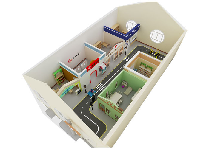Practical Kindergarten Classroom Floor Plan Solid Durable Economical CE SGS Approved