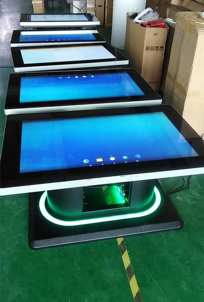 T-shaped Lcd Interactive Restaurant Smart Home Products Android Touch Screen Multi-function Table Computer