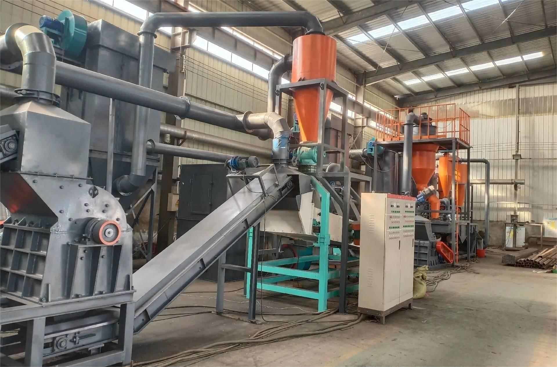 TONTEN Car Phosphate Lithium Ion Battery Recycling Machinery 85kw