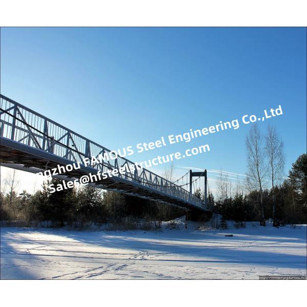 Single Lane Steel Truss Bridge Delta Bridging Solution Full Highway Loading Capability