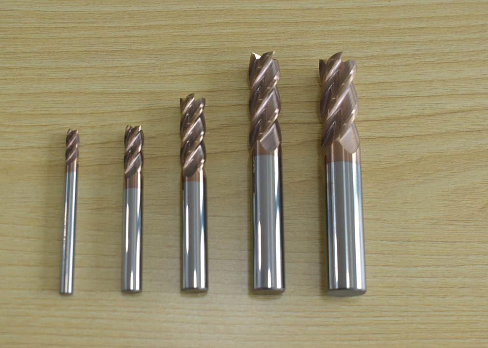 Flat Nose 4 Flute 48mm Solid Carbide End Mill