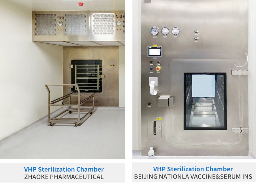 SUS 304 Stainless Steel VHP Pass Box In Pharmaceutical Manufacturing