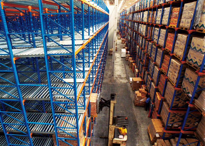Gravity Pallet Rack warehouse storag rack
