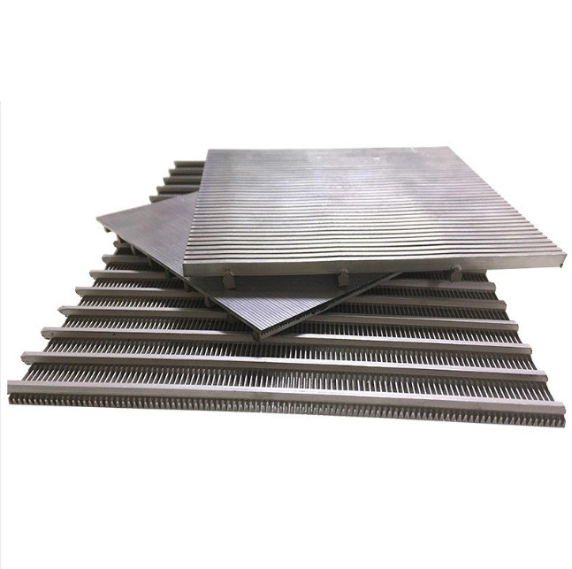 Customizable Support Rod 304 Stainless Steel Wedge Wire Grates Panel Industrial Filter Customizable Dimensions