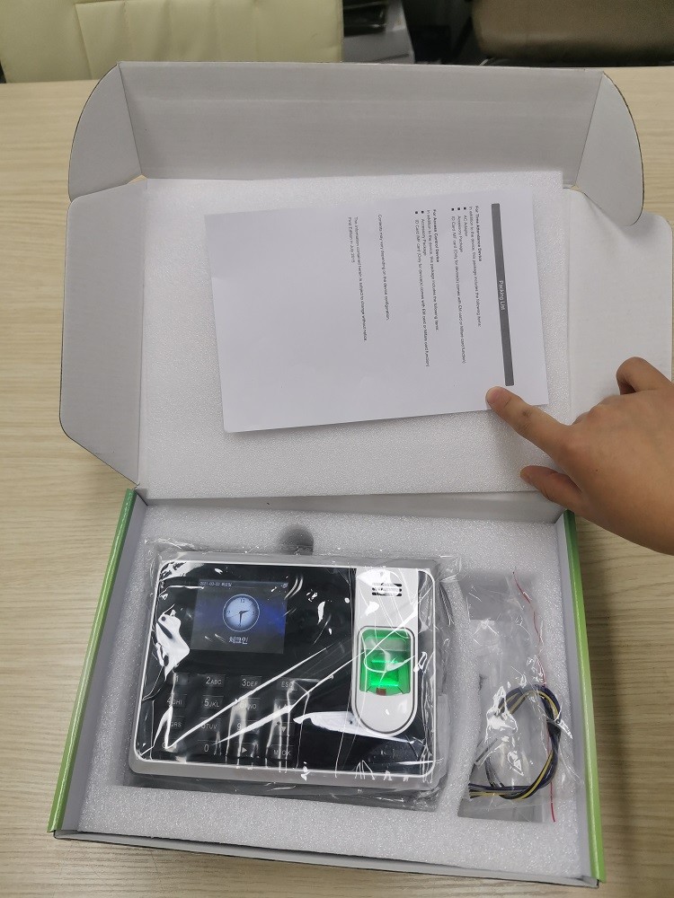 SSR Report Biometric Time Attendance and Fingerprint Access Control System