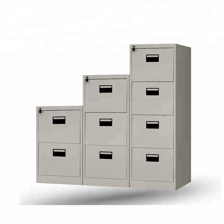 Adjustable A4 FC Folder 0.093CBM Drawer Filing Cabinet