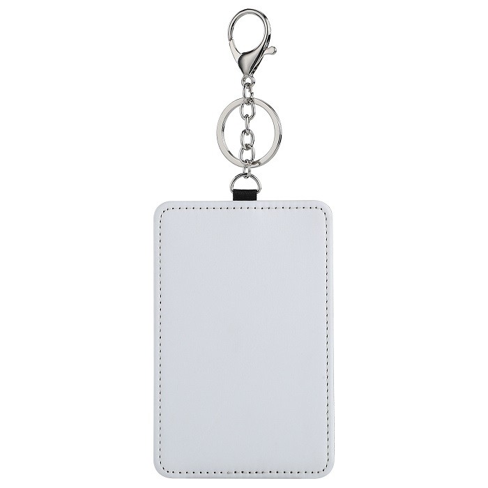 Waterproof Sublimation Transport Card Holder With Hook Custom ID Card Holder For Sublimation Printing