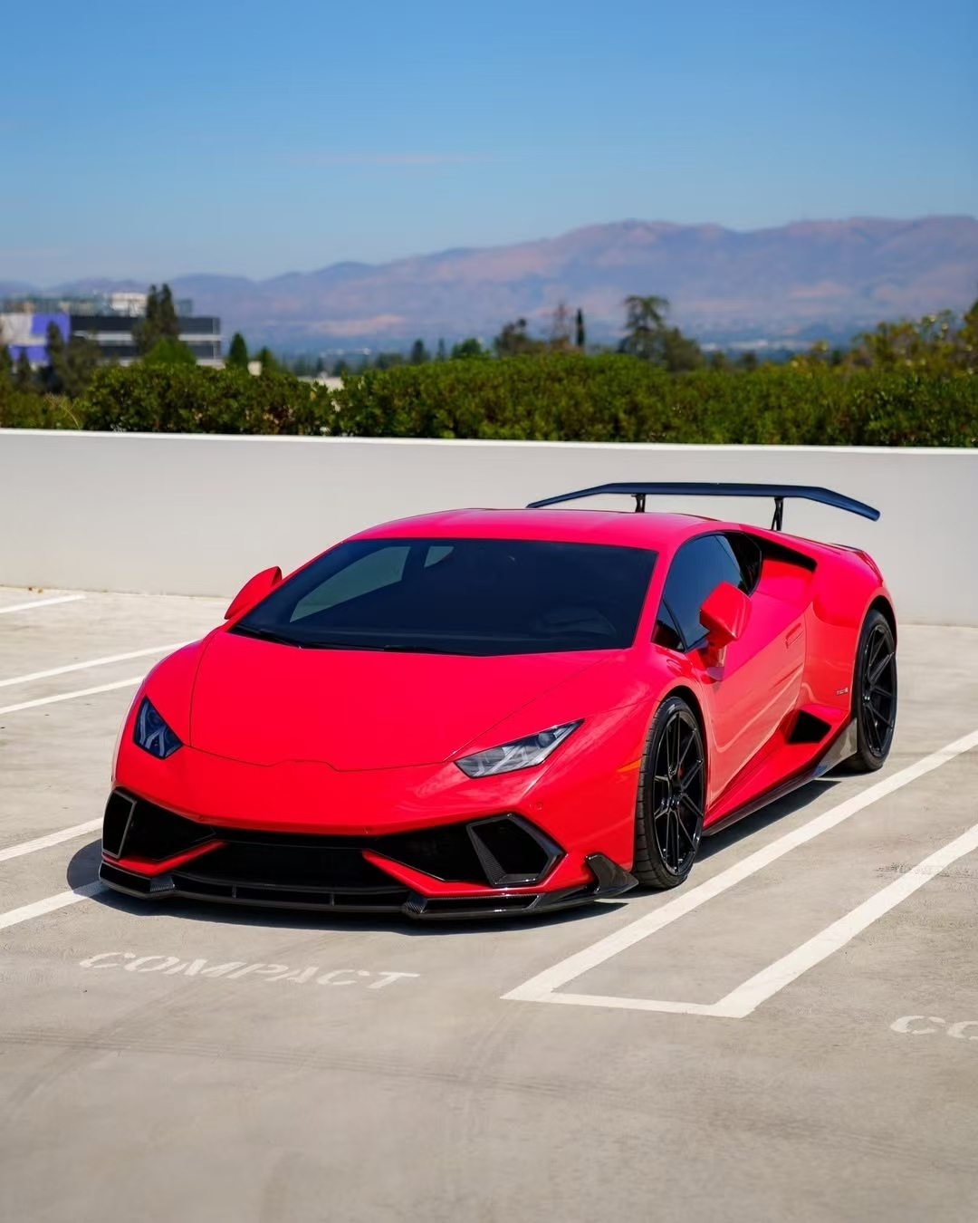 Replace Lamborghini Universal Wide Body Kits LP610 Huracan Evo Body Kit Front Lip Air Intake