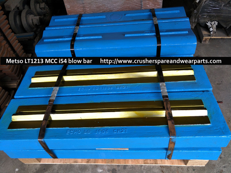 McCloskey I54 Blow Bar hammer high chrome for quarry stone crusher impact crusher spare parts wearing parts