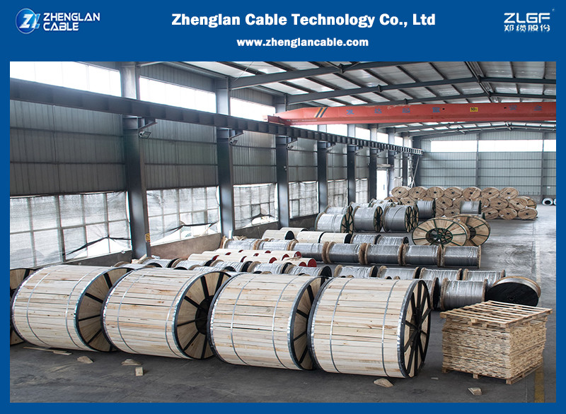 ACSR Waxwing 18/1 Aluminum Conductor Steel Reinforced Cable BS215, ASTM B232, and DIN48204.