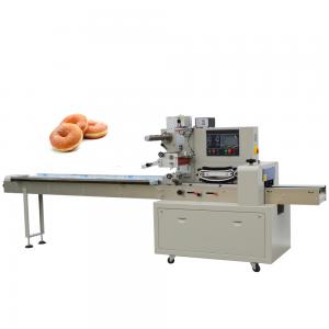 Photoelectric Eye Automatic Bag Packing Machine , Touch Screen Horizontal Flow Wrapper