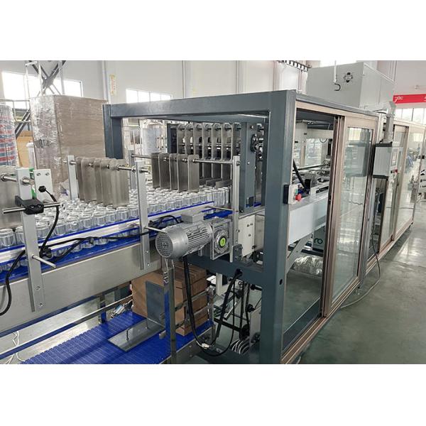 1000ml Aluminum Beer Canning Line Sanitary Design Can Filling Sealing Machine