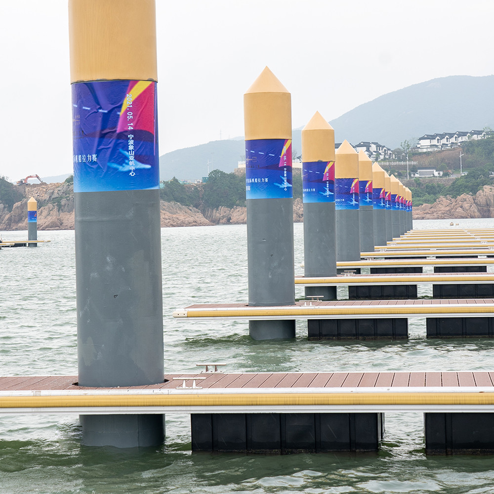 Marina Aluminum Floating Docks Customizable Floating Walkway Pontoon For Yacht Boat Ship Use