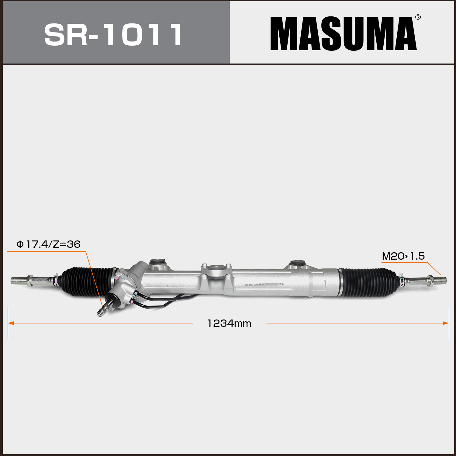 Yes SR-1011 MASUMA RHD Auto Hydraulic steering gear For Toyota LEXUS LAND CRUISER LX450D/460/570 44200-60130