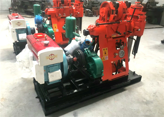 Professional Soil Drilling Rigs , GK200 Mobile Borehole Drilling Machine