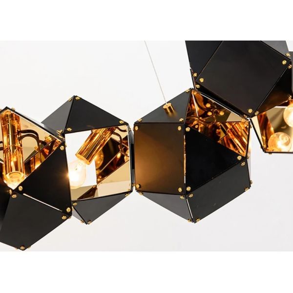 Modern home decor led lights pendant light lamps Riddle Linear Suspension(WH-AP-628)