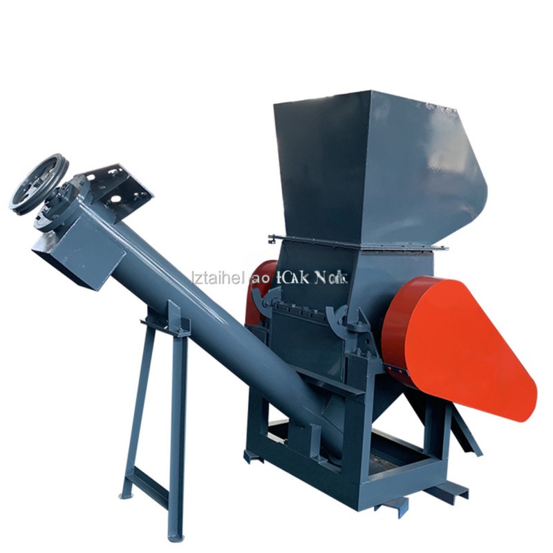 PE Film PP Woven Bag Crusher Plastic Crushing Washing Machine For Plastic Recycling