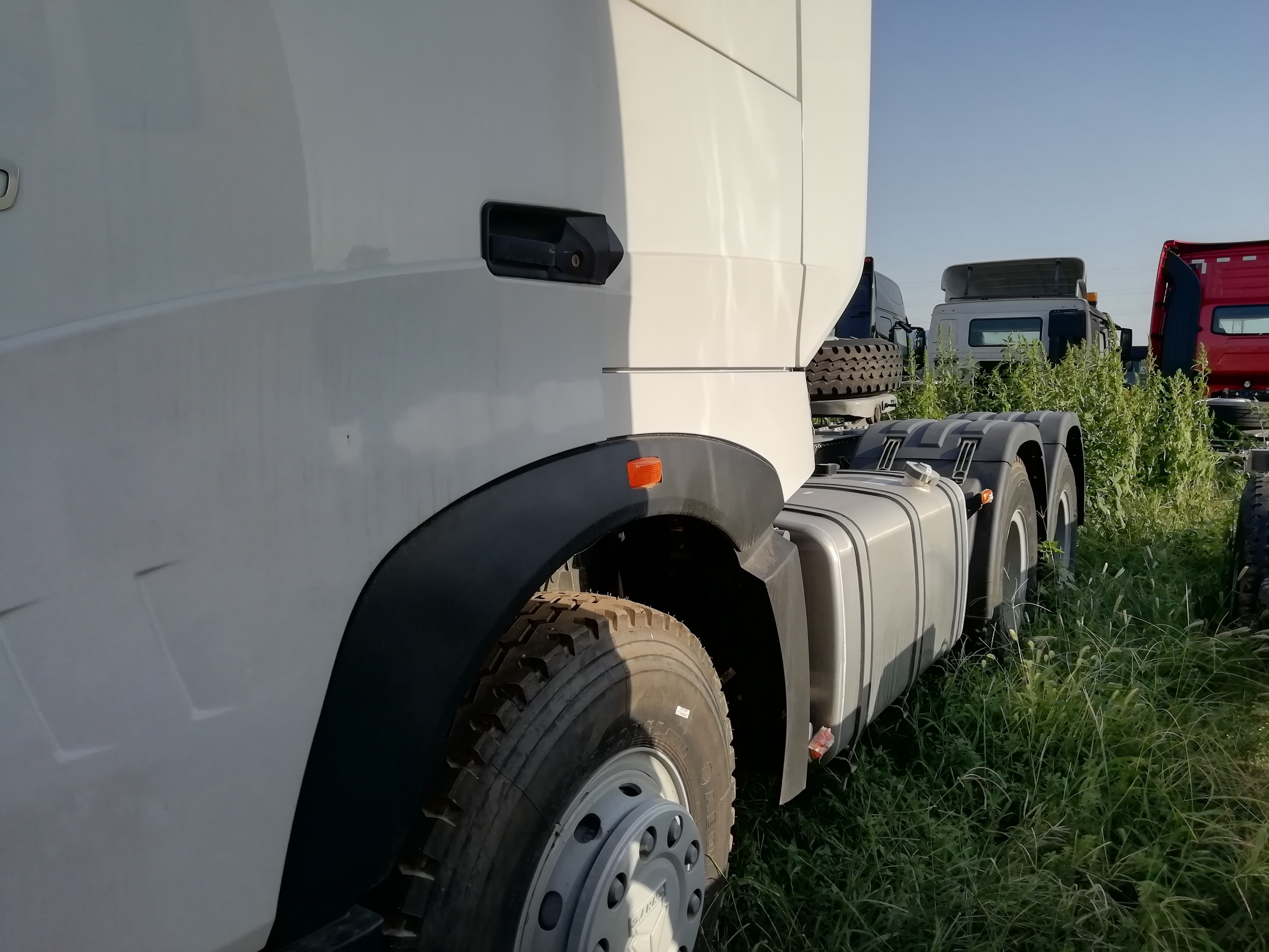 HOWO A7 Used Tractor Truck Diesel 6*4 WD Engine 440hp